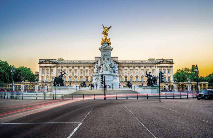 BUCKINGHAM PALACE, LONDON mit hygienischer Luftbefeuchtung durch Dampf-Luftbefeuchter von Condair Der Buckingham Palace ist die offizielle Residenz der britischen Monarchie und damit der Wohn- und