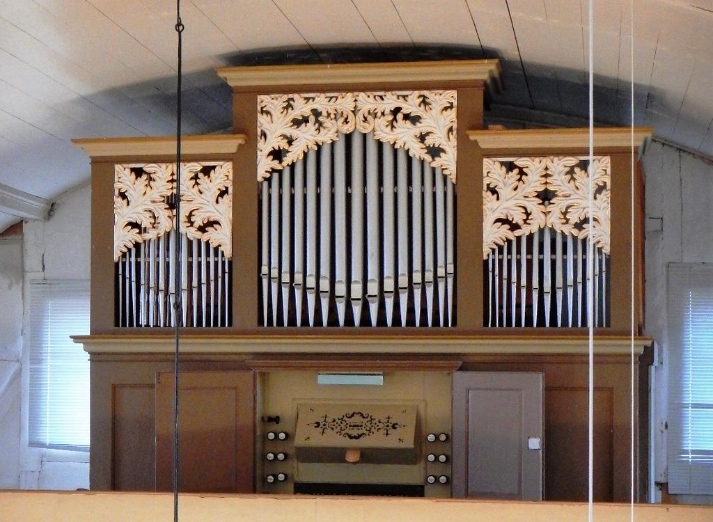 Rosperwenda ORGEL-REPARATUR Die Orgel auf der zweiten Empore von St. Margarethen (Foto: Indre Lange) Die Orgel wurde 1791 in Uthleben gebraucht gekauft und 1792 in unsere Kirche eingebaut.