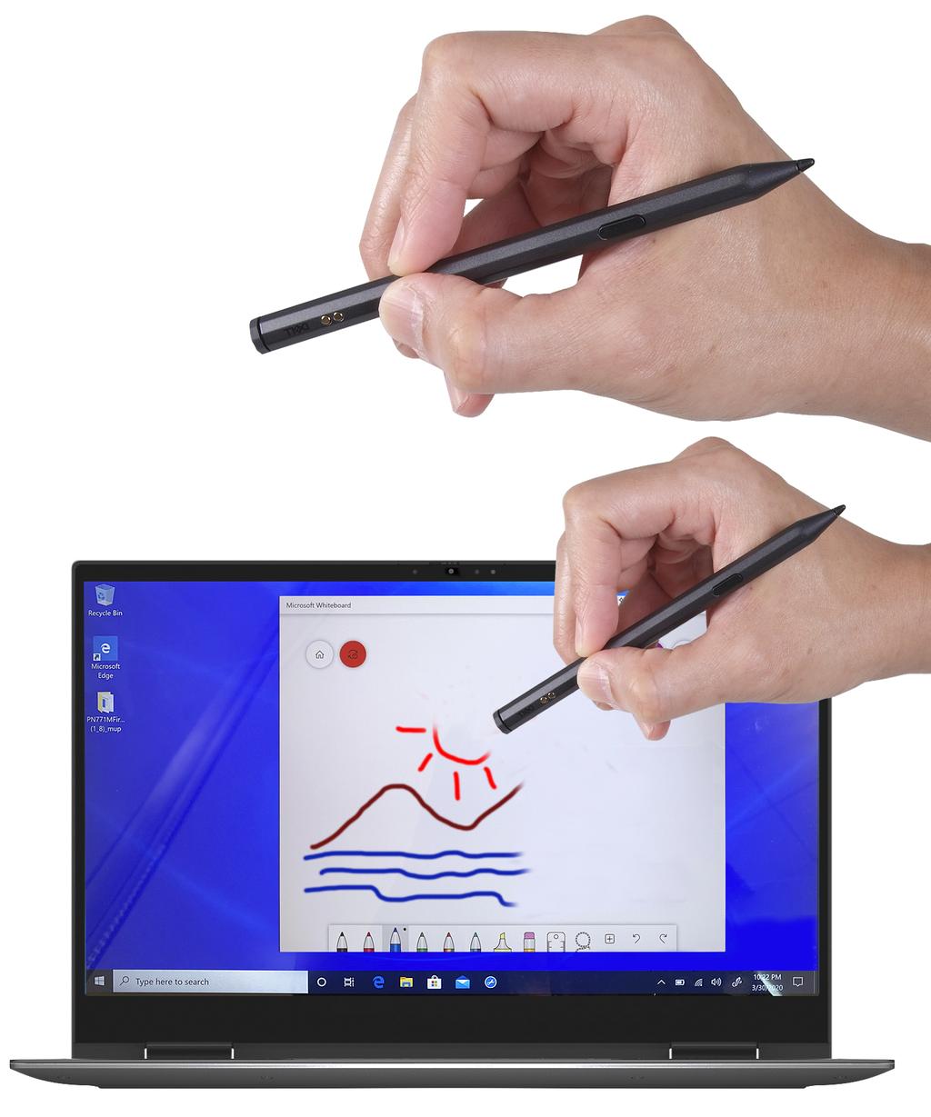 Konfigurieren der hinteren Taste in Windows Wenn der Active Pen mit Windows 10 gekoppelt ist, unterstützt er Windows Ink Workshop-Verknüpfungen.