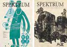 484 Spektrum: Nr. 51 (Hommage à Dürer) Nr. 56 (Maschine). 2 Hefte mit insges. 8 Orig.-Holzschnitten (davon 1 in Farbe und 1 doppelseitig; einschl. Umschläge) und Texten versch. Autoren.