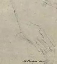 [ms] (158) POMPEO GIROLAMO BATONI zugeschrieben Lucca 1708 1787 Rom 132 Geballte Faust Ein Buch haltende Hand Zwei Hände mit verschränkten Fingern. Handstudien.
