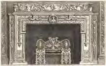 Kamin mit Mäanderbordüre und kreisförmigem Feuerschutz mit Tierkreiszeichen. Radierung aus Diverse Maniere d adornare Cammini..., 1769. 480, Focillon 905. Wilton-Ely 855.