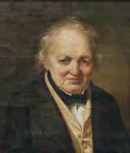 19. JAHRHUNDERT 221 Brustbild des Malers Georg Friedrich Eberhard Wächter. Oel auf Leinwand um 1850.