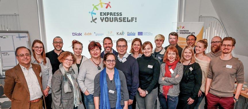 Soziales Lernen Das internationale Projektteam traf sich im November 2019 zum Austausch in der Fachhochschule der Diakonie in Bielefeld-Bethel.