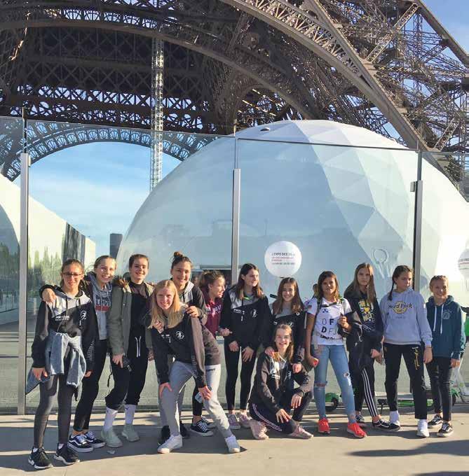 1100 km einschließlich der spannenden Durchquerung von Paris. Die Mädels fuhren parallel mit dem ICE/ TGV mit Umstieg in Paris etwas später los.