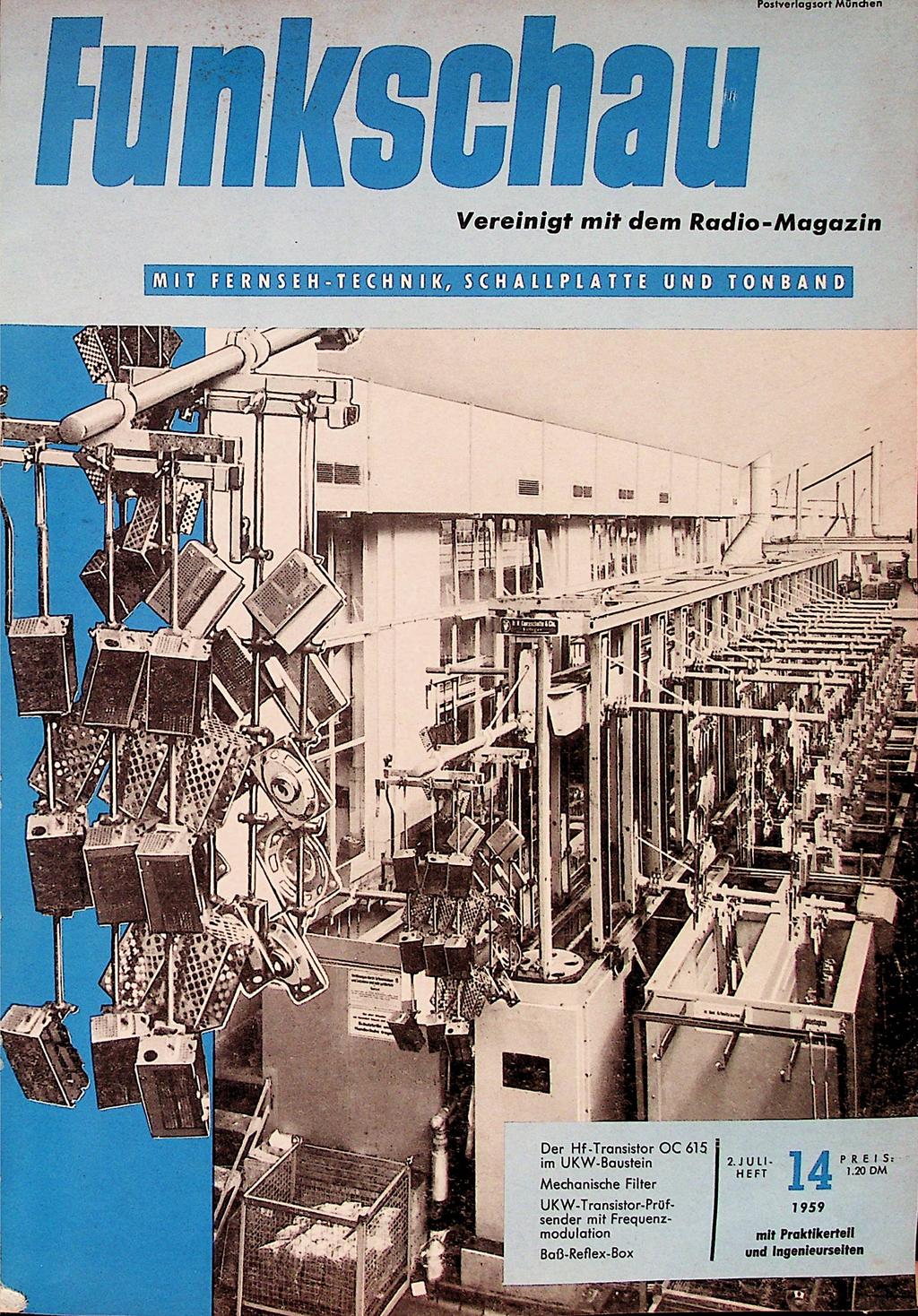Radio L Ratheiser Wien August 1948 Praxis von Ing 