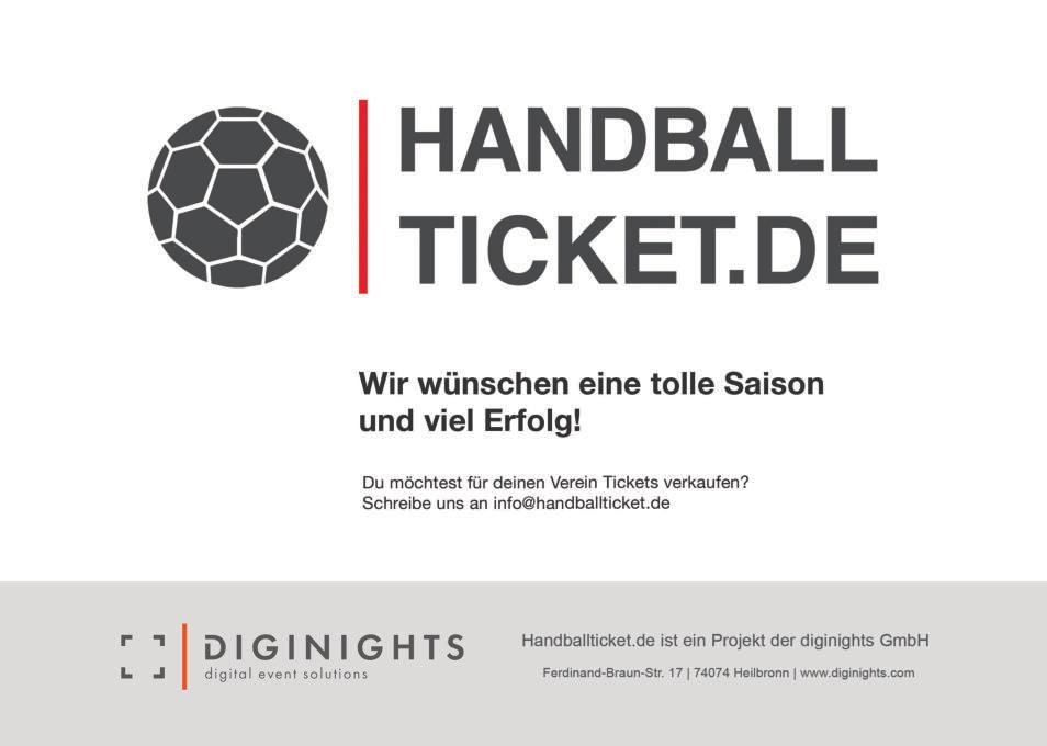 Eine große Herausforderung in dieser Saison war es, Sponsoren für die Handballabteilung zu gewinnen.