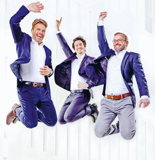 20 Corporate Investments Die JITpay -Geschäftsführer Dr. Daniel Steinke, Dennis Wallenda und Carsten Koch (v. l.