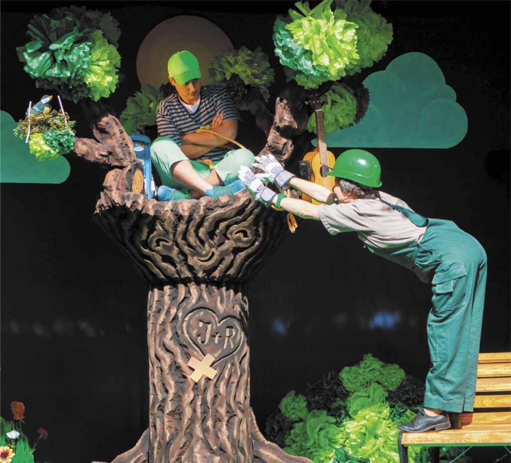 KINDERTHEATER OPEN AIR BESETZT! EIN BAUM HAT EINEN IN DER KRONE ab 5 Jahre So 11.07.