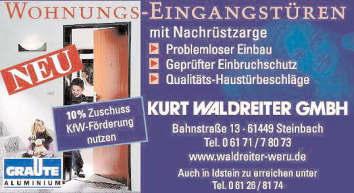 Seite 4 STEINBACHER INFORMATION Steinbach/Kronberg/Glashütten Hallo! Ich heiße Richard Pestinger....... bin 18 Jahre alt und komme aus Kronberg. Nach meinem bestandenen Abitur bin ich seit dem 1.
