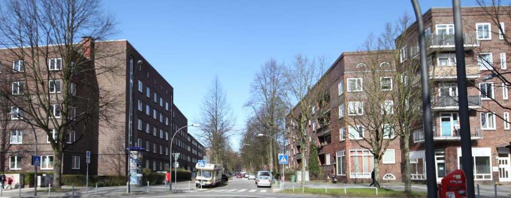 Abb. 41 Quartierseingang Ecke Horner Weg/ Rhiemsweg