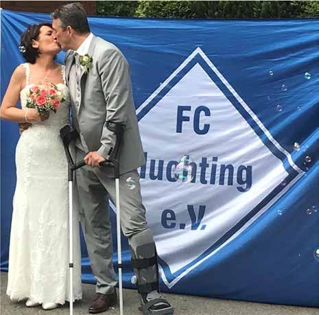 Sie haben sich getraut! Herzlichen Glückwunsch an Ela und Guido Pascher. Am 20. Juni 2020 heiratete unser Vereinswirt Guido seine Ela.