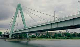 Spannweite: 123 m Auch bei der Neuen Moselbrücke in Koblenz (Bild 9) wird der Architekt Gerd Lohmer vom Bauherrn als gestalterischer Berater direkt verpflichtet.