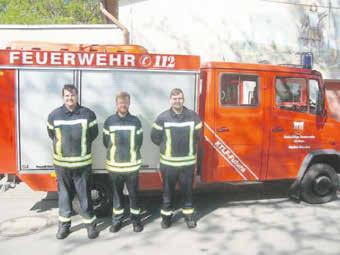- 19 - Die Freiwillige Feuerwehr Merzien stellt sich vor Die Köthener Feuerwehr im Ortsteil Merzien feiert im nächsten Jahr ihr 80-jähriges Bestehen.