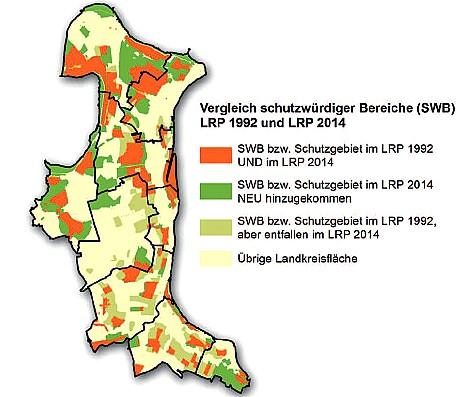 Avifauna: Die Brutgebiete und Rastgebiete in der Wesermarsch (Bewertung n. WILMS et al 1997) (Bewertung n.