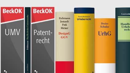 Vielen weiteren Modulen ist GRUR-RS auszugsweise zugeordnet. Marken-, Patent- und Designrecht BeckOK Unionsmarkenverordnung (UMV), Hrsg.