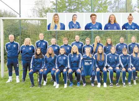 AOK-Frauenpokal Mit diesem Aufgebot startete der FC Pfeil Broistedt in die Spielzeit 2020/21.
