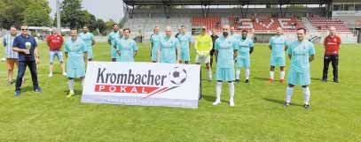 Bezirk Weser-Ems Die Ü 32 des SV Eintracht Nordhorn hat den Titel als Krombacher-Kreispokalsieger im NFV-Kreis Bentheim verteidigt.
