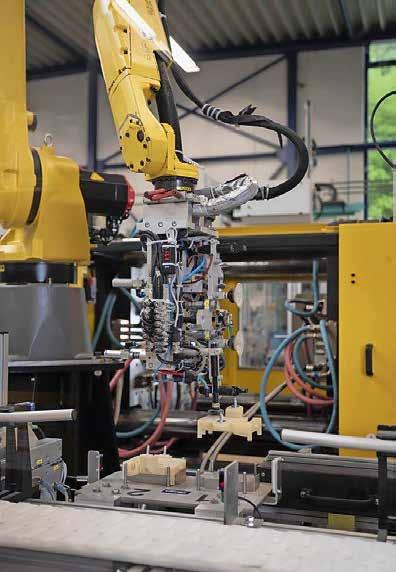 Die jüngste Fertigungszelle mit Roboshot und Roboter realisierte Advanced System Automation (ASA) aus dem hessischen Mainhausen.