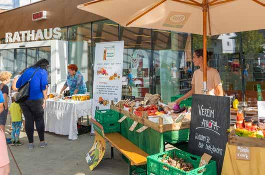 4 GEMEINDEINFOS P. Rimovetz (3x) NEUER BAUERNMARKT IM HERZEN VON LANNACH Bereits der erste Bauernmarkt am 10. September am Rathausplatz war ein toller Erfolg.
