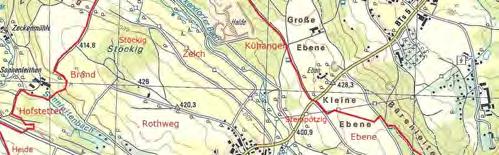 Für Forkendorf sind das (in alphabetischer Reihenfolge) folgende Katastergewanne: Alter Forst, Bächlein, Bärenleite, Brand, Ebene, Heide, Hofstetten,