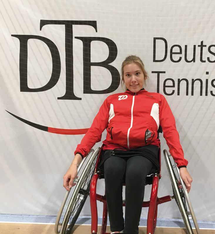 ELA PORGES Deutsche Meisterin im Rollstuhltennis EIN BEITRAG VON NICO PORGES Vom 2. bis 4. Oktober fand auf der Anlage des RTHC Bayer Leverkusen die 31.
