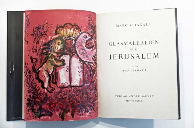Position 75 (10/4) Künstler: Marc Chagall (1887 1985) Titel: Glasmalereien für Jerusalem