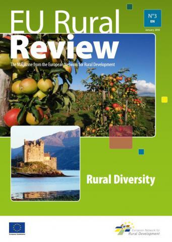 Biodiversity, Climate, Energy efficiency, Environmental sustainability, Forestry, GHG & ammonia emissions, Renewables, Soil management, Water management EU Rural Review 3 Rural Diversity [44] Rural