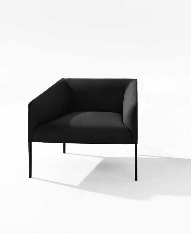Design by Lievore Altherr Molina, 2009 La collezione è un sistema di sedie, poltroncine, divani e panche ideate per ristoranti, bar, hotel e sale di attesa.