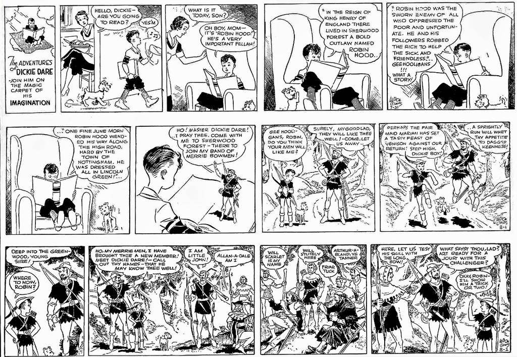 Roman Kim von Rudyard Kipling 329 sowie in den 1930er Jahren verbreiteten Comic Strips Dickie Dare und Terry and the Pirates vorliegen: 330 Protagonist des von Milton Caniff erstmals am 31.