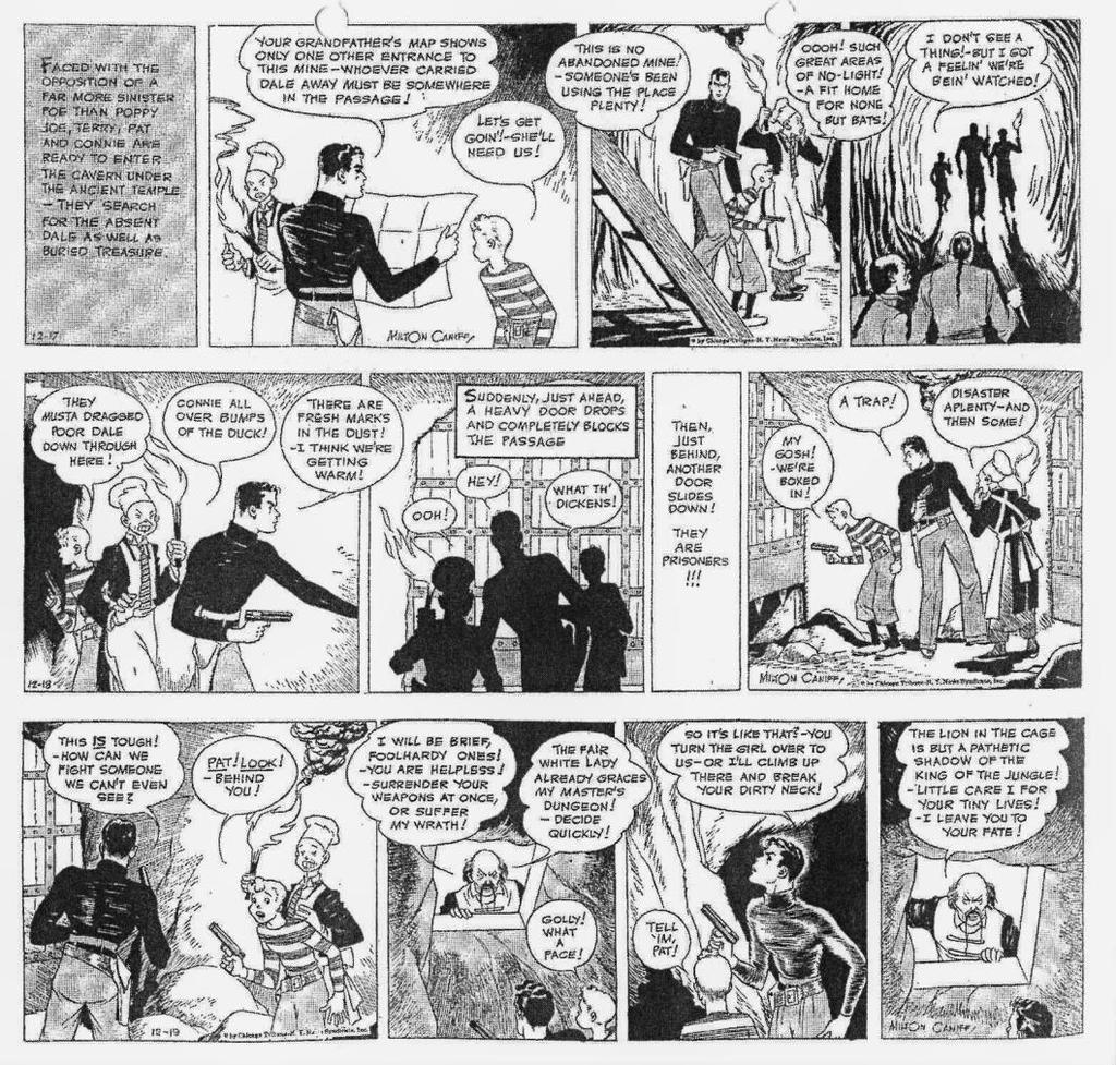 Teil K: Abb. 19. Caniff, Milton (2009): December 17th till December 19th, 1934, in: Mullaney, Dean (Hg.): The complete Terry and the pirates, 1934 1936. Sa
