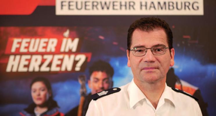 Dr. Christian Schwarz, Amtsleiter der Feuerwehr Hamburg Große Herausforderungen.