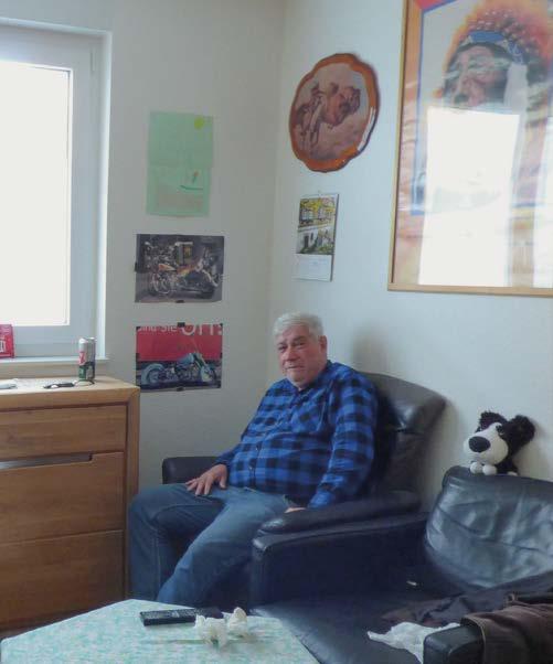 Im Appartementhaus Weinau in Gernsbach, in dem ich selbst wohne, wurde ein Zimmer in einer Wohngemeinschaft frei. Davon habe ich Werner erzählt.