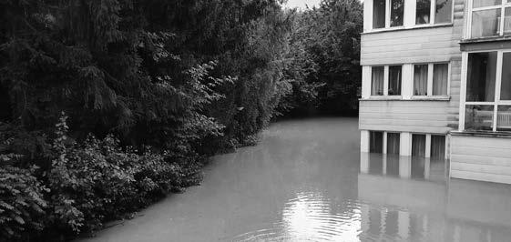 Sonderthema Massive Überschwemmungen in Schlebusch Mehrere Einrichtungen des Caritasverbandes Leverkusen betroffen In der Nacht vom 14. auf den 15.