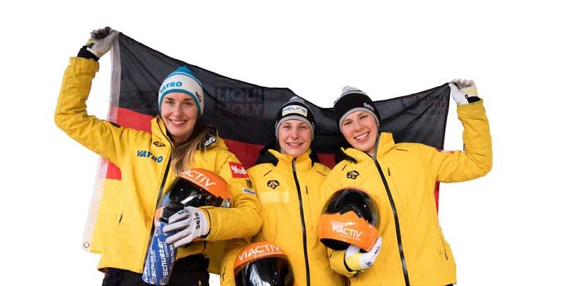 Sport & Gesundheit Bob- und Skeleton-Weltmeisterschaft 2019 Bundespolizisten feiern historische Siege Mit starken Individualleistungen und perfekter Teamarbeit knüpften die Wintersport-Athleten der