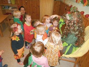 Alle Kinder kamen früh mit selbstgebastelten Kostümen in den Kindergarten.