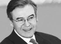 Tom Hughes geboren 1957, Global Head of Asset Management. Anshu Jain geboren 1963, Global Head of Global Markets.