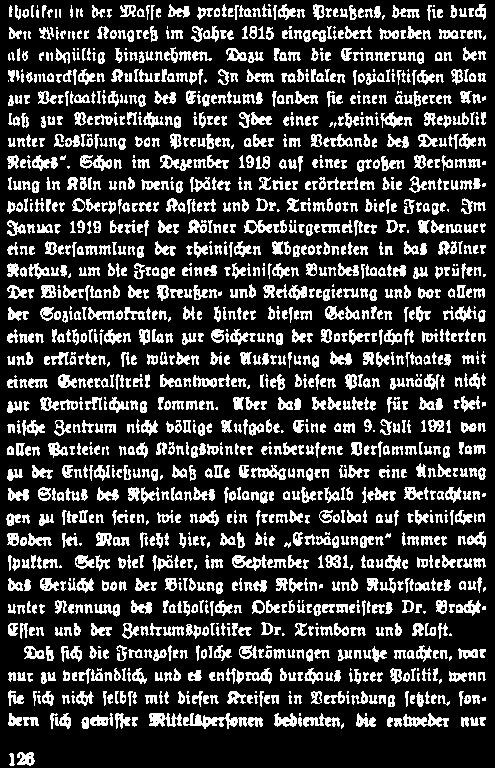 Trimborn diefe Frage. Im Januar 1919 berief der Kölner Oberbürgermeifter Dr.