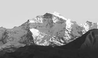 11.3 Das Schattenkreuz im Jungfraumassiv Die Jungfrau ist einer der bekanntesten Berge in der Schweiz.