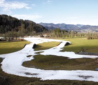 In den Schweizer Alpen haben die Länge der Schneedecke und deren Menge seit Mitte der 80er Jahre erheblich abgenommen.