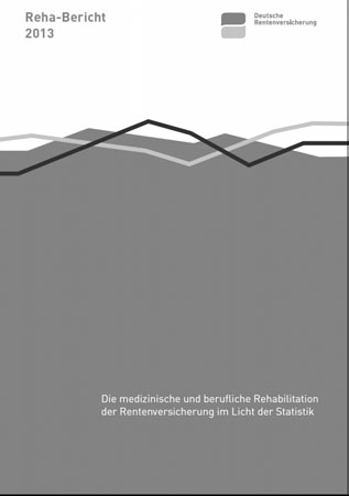 de (Fakten und Zahlen) Reha-Bericht 2013 Der Reha-Bericht stellt die wichtigsten aktuellen Daten und Fakten zur medizinischen und beruflichen Rehabilitation der Rentenversicherung vor.