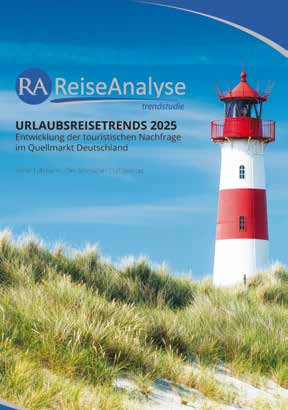 Neue RA-Publikation Urlaubsreisetrends 2025 Der Tourismus ist eine Zukunftsbranche: Auch 2025 kann man sich auf die Urlauber aus Deutschland verlassen!