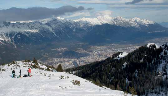 Skitouren in aufgelassenen Skigebieten und Gebieten ohne Liftbetrieb Birgitzalm (1.808 m) Birgitzköpfl (1.982 m) und Birgitzköpflhaus (2.