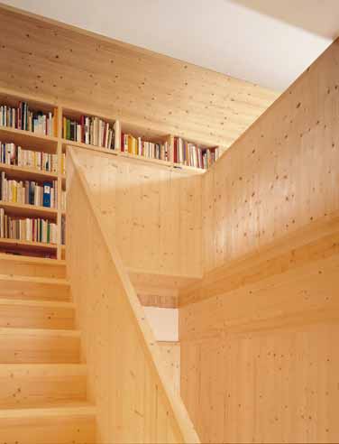 Wo Holz zum Einsatz kommen darf Abbildung 12: In Einfamilienhäusern ist die Verwendung von Holz praktisch überall möglich.