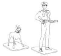 WÄCHTER UND WACHHUND Der Wächter und der Wachhund sind für die Sicherheit im VHQ verantwortlich und stellen immer eine Gefahr für eure Mission dar.
