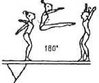 108 Sissone, (leg separation 180 on the diagonal/45 to the floor) take off from both