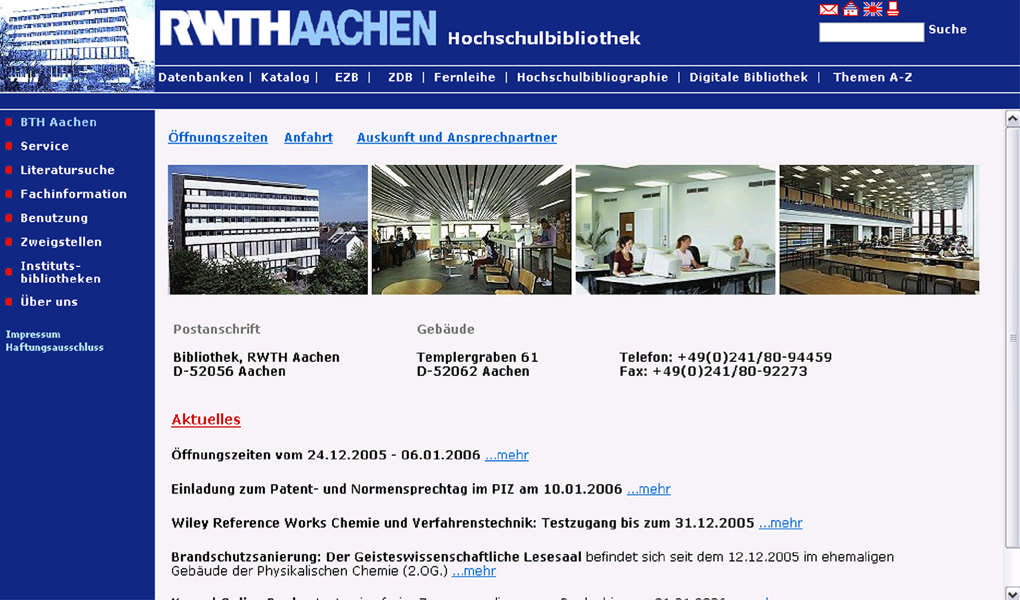 7. Status quo an nordrhein-westfälischen Hochschulbibliotheken: Ergebnisse der Website-Analyse 7.