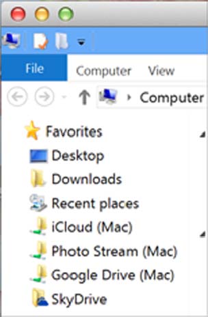 Windows auf dem Mac benutzen Freigabe der Ordner von icloud, Dropbox oder Google Drive für Windows Wenn Sie die Cloud-Storage-Dienste icloud, Dropbox oder Google Drive in OS X verwenden, können Sie
