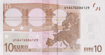 DIE NEUE - -BANKNOTE Die neuen Sicherheitsmerkmale der Europa-Serie lassen sich auf den Geldscheinen leicht ausmachen.
