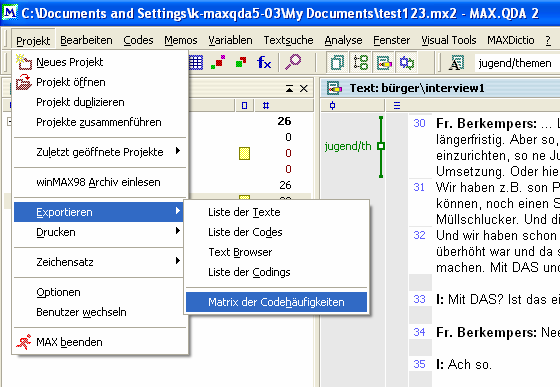 Zudem können Grafiken und Tabellen angefordert werden, die anzeigen, wie